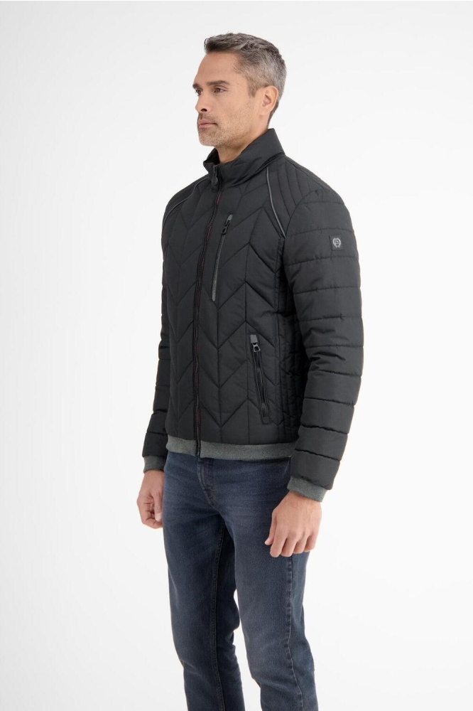 GEWATTEERDE BLOUSON MET FUNCTIONALITEIT 2497015 290 BLACK